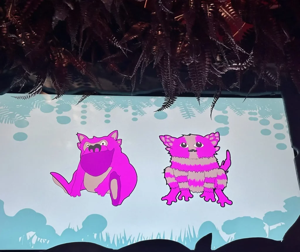 Wumplefrump characters on TV